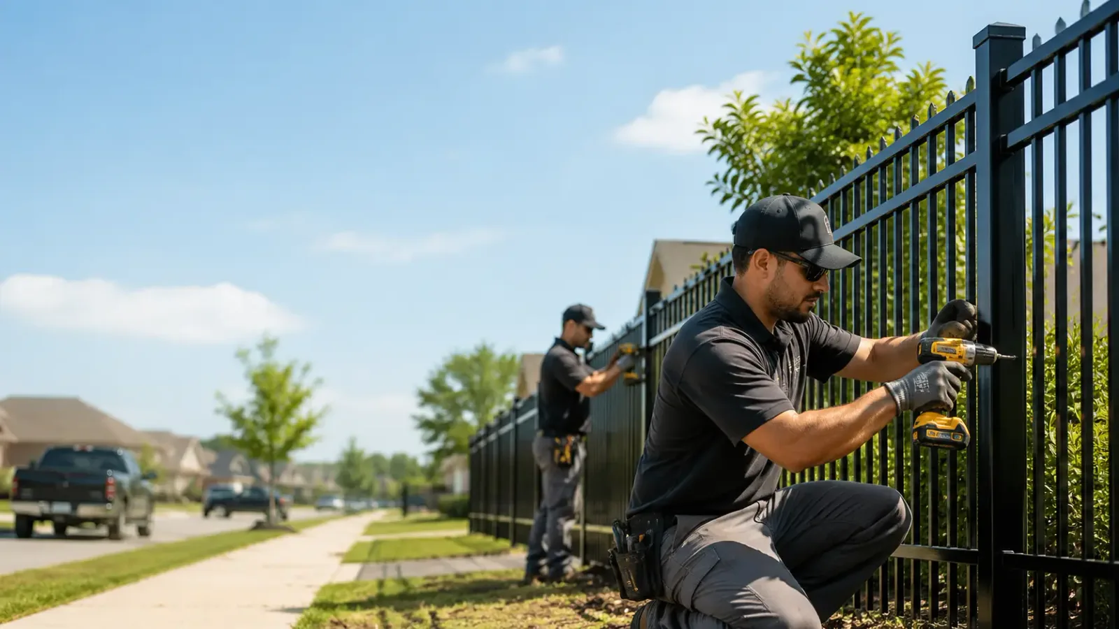 Metal Fence Installation in Strunk, KY